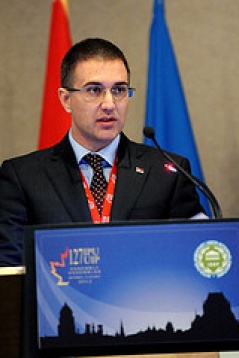 24 October 2012 Speaker Stefanovic at the panel discussion on Creating Opportunities for Youth in Today's Global Economy
